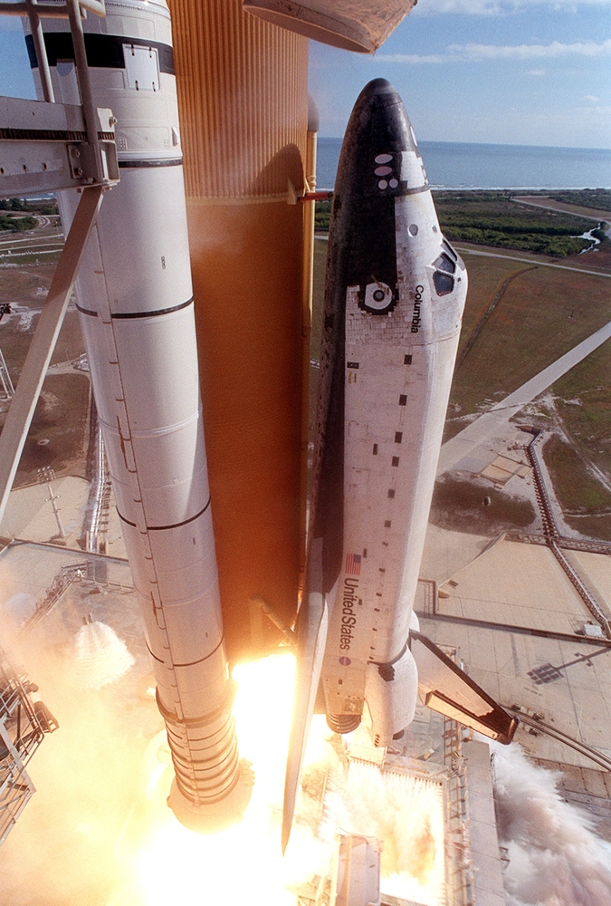 Space Shuttle Columbia Launch